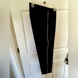 Chicos dress pants w/cuffed hem & silver embellishment side trim.  Sz 2.5 $12